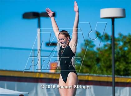 Thumbnail 3 in CIF State Girls Diving Championships photogallery.