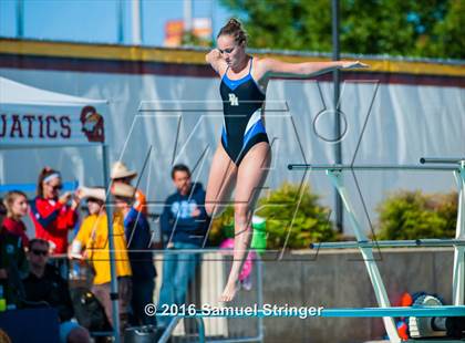 Thumbnail 1 in CIF State Girls Diving Championships photogallery.