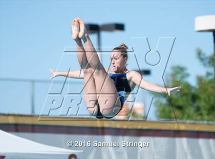Thumbnail 2 in CIF State Girls Diving Championships photogallery.