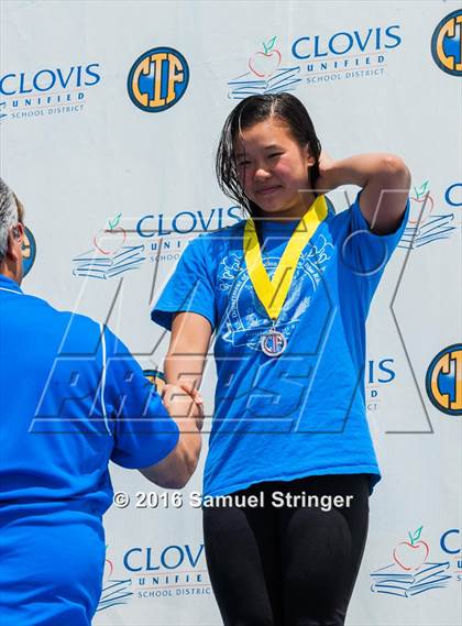 Thumbnail 2 in CIF State Girls Diving Championships photogallery.