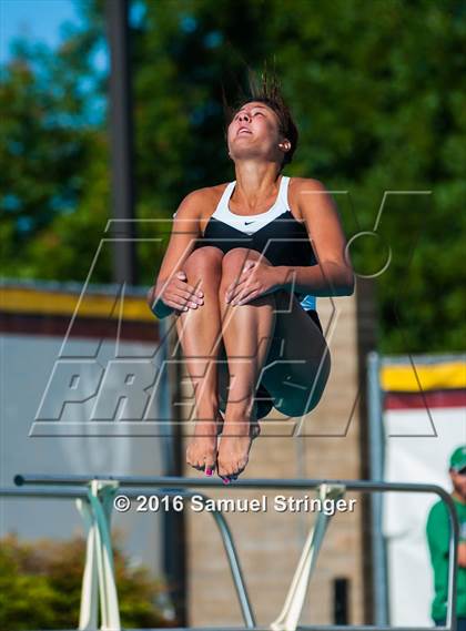 Thumbnail 2 in CIF State Girls Diving Championships photogallery.