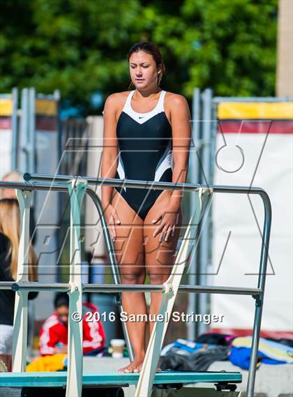 Thumbnail 2 in CIF State Girls Diving Championships photogallery.
