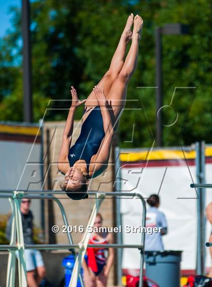 Thumbnail 1 in CIF State Girls Diving Championships photogallery.