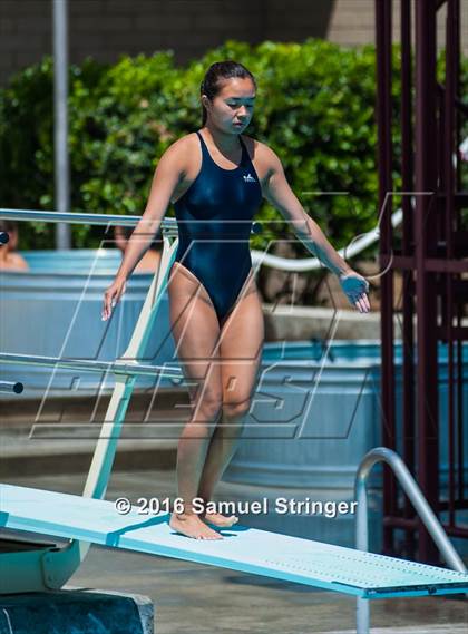 Thumbnail 1 in CIF State Girls Diving Championships photogallery.