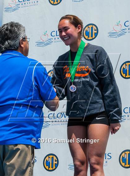 Thumbnail 2 in CIF State Girls Diving Championships photogallery.