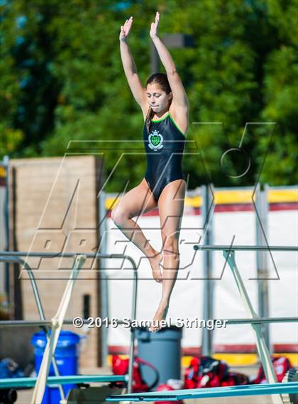 Thumbnail 2 in CIF State Girls Diving Championships photogallery.