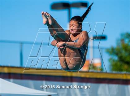 Thumbnail 1 in CIF State Girls Diving Championships photogallery.