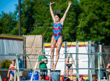 Thumbnail 2 in CIF State Girls Diving Championships photogallery.