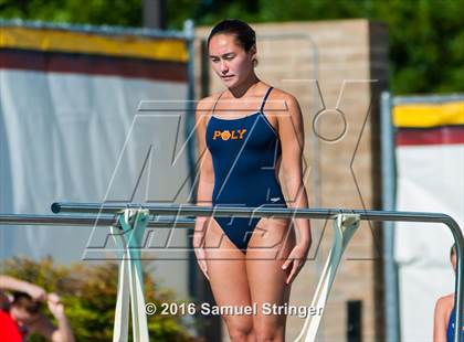 Thumbnail 1 in CIF State Girls Diving Championships photogallery.