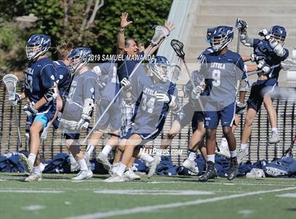 Thumbnail 2 in  Loyola @ Harvard-Westlake (Mission League Tournament) photogallery.