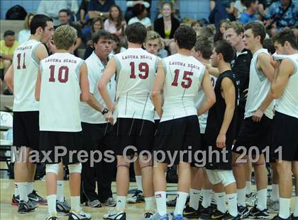 Thumbnail 3 in Parker vs. Laguna Beach (CIF SoCal D3 Regional Final) photogallery.