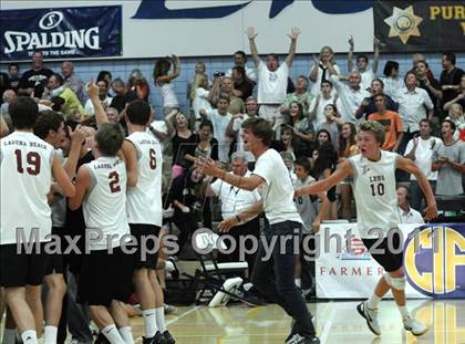 Thumbnail 2 in Parker vs. Laguna Beach (CIF SoCal D3 Regional Final) photogallery.