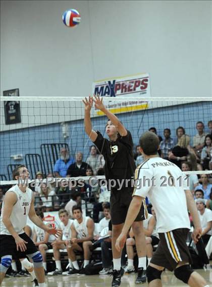 Thumbnail 2 in Parker vs. Laguna Beach (CIF SoCal D3 Regional Final) photogallery.