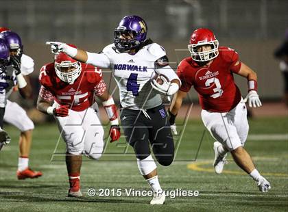 Thumbnail 2 in Norwalk @ Burroughs (CIF SS Playoffs) photogallery.