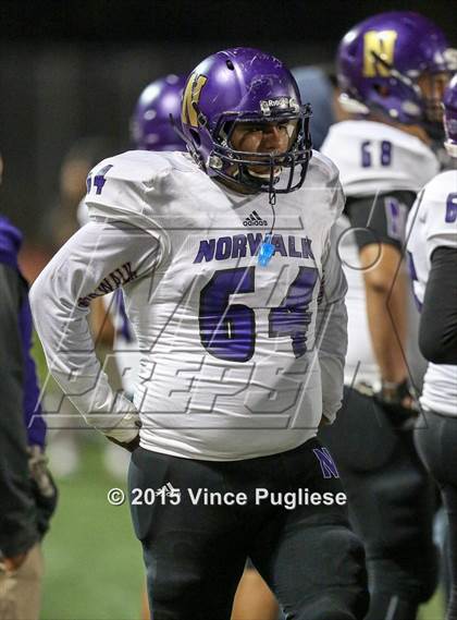 Thumbnail 2 in Norwalk @ Burroughs (CIF SS Playoffs) photogallery.