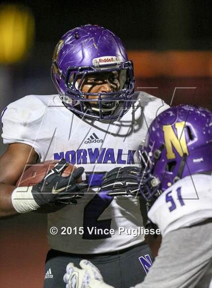 Thumbnail 1 in Norwalk @ Burroughs (CIF SS Playoffs) photogallery.