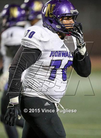 Thumbnail 1 in Norwalk @ Burroughs (CIF SS Playoffs) photogallery.