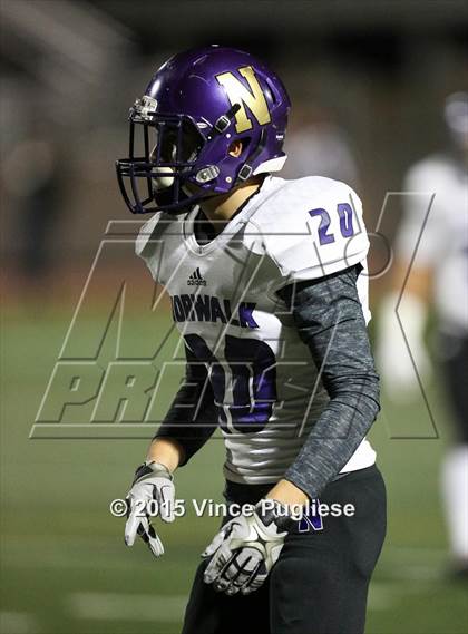 Thumbnail 1 in Norwalk @ Burroughs (CIF SS Playoffs) photogallery.
