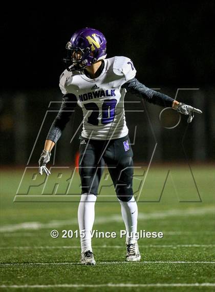 Thumbnail 2 in Norwalk @ Burroughs (CIF SS Playoffs) photogallery.
