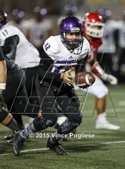 Thumbnail 1 in Norwalk @ Burroughs (CIF SS Playoffs) photogallery.