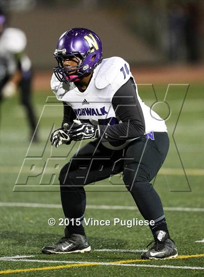 Thumbnail 1 in Norwalk @ Burroughs (CIF SS Playoffs) photogallery.
