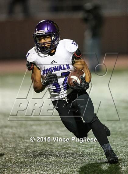 Thumbnail 3 in Norwalk @ Burroughs (CIF SS Playoffs) photogallery.