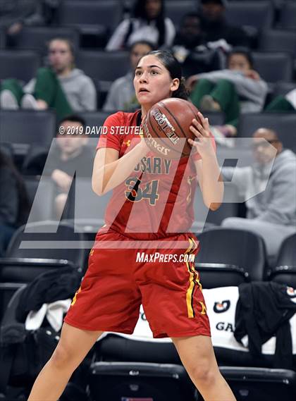 Thumbnail 1 in Rosary Academy vs. Bishop O'Dowd (CIF State D1 Final) photogallery.