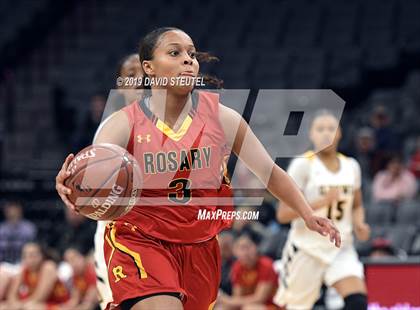 Thumbnail 1 in Rosary Academy vs. Bishop O'Dowd (CIF State D1 Final) photogallery.