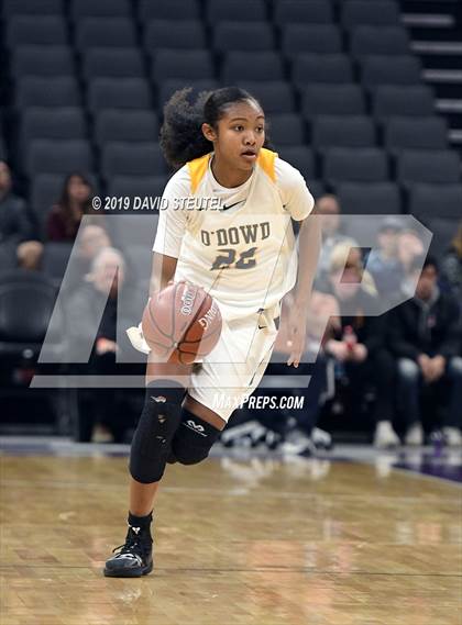 Thumbnail 1 in Rosary Academy vs. Bishop O'Dowd (CIF State D1 Final) photogallery.