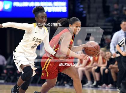 Thumbnail 2 in Rosary Academy vs. Bishop O'Dowd (CIF State D1 Final) photogallery.