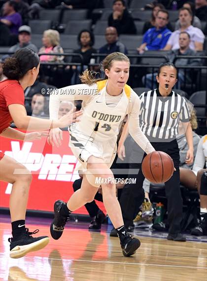 Thumbnail 1 in Rosary Academy vs. Bishop O'Dowd (CIF State D1 Final) photogallery.