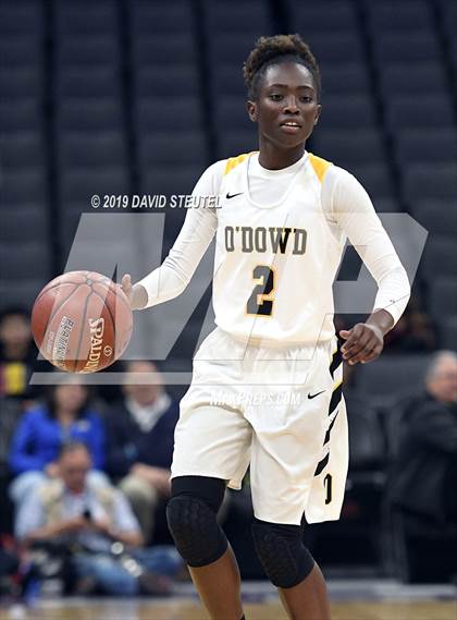 Thumbnail 1 in Rosary Academy vs. Bishop O'Dowd (CIF State D1 Final) photogallery.