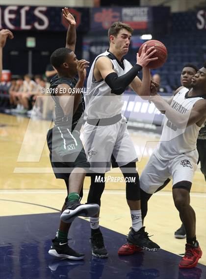 Thumbnail 1 in Moreau Catholic vs. Woodcreek (MaxPreps MLK Classic) photogallery.
