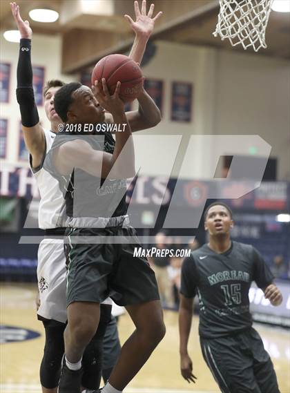 Thumbnail 1 in Moreau Catholic vs. Woodcreek (MaxPreps MLK Classic) photogallery.