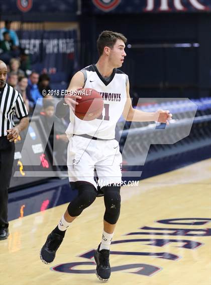 Thumbnail 1 in Moreau Catholic vs. Woodcreek (MaxPreps MLK Classic) photogallery.