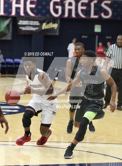 Thumbnail 2 in Moreau Catholic vs. Woodcreek (MaxPreps MLK Classic) photogallery.