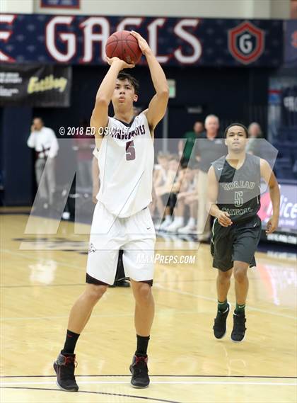 Thumbnail 2 in Moreau Catholic vs. Woodcreek (MaxPreps MLK Classic) photogallery.