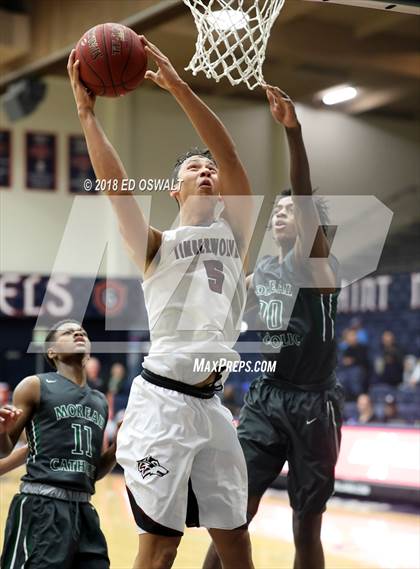Thumbnail 1 in Moreau Catholic vs. Woodcreek (MaxPreps MLK Classic) photogallery.