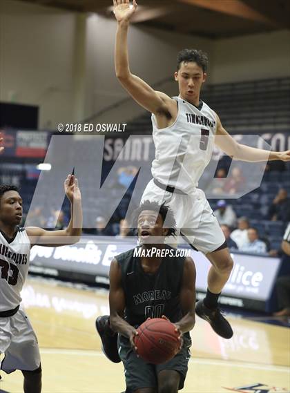 Thumbnail 1 in Moreau Catholic vs. Woodcreek (MaxPreps MLK Classic) photogallery.