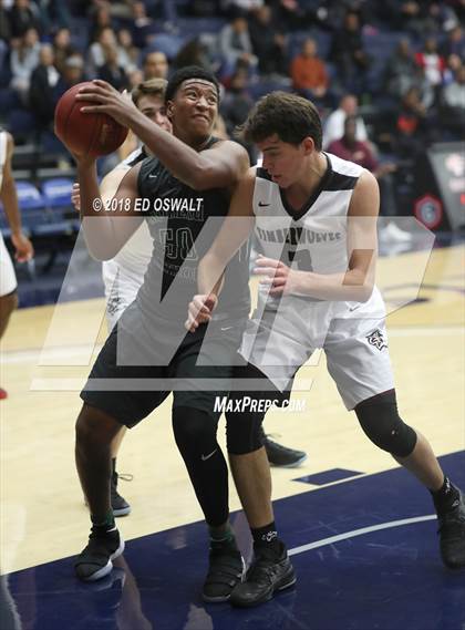 Thumbnail 2 in Moreau Catholic vs. Woodcreek (MaxPreps MLK Classic) photogallery.