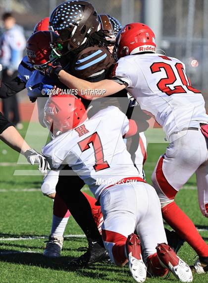 Thumbnail 1 in Hornell/Arkport Central/Canaseraga @ East Rochester-Gananda (NYSPHSAA Section 5 Class C Semifinal) photogallery.