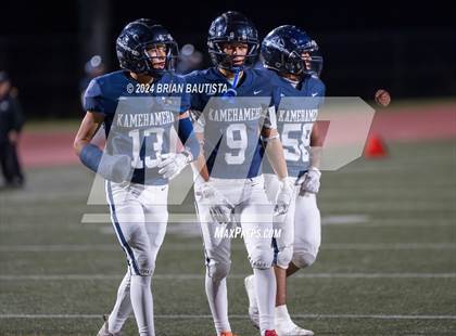 Thumbnail 2 in Kamehameha Maui vs. Roosevelt (HHSAA D2 Semifinal) photogallery.