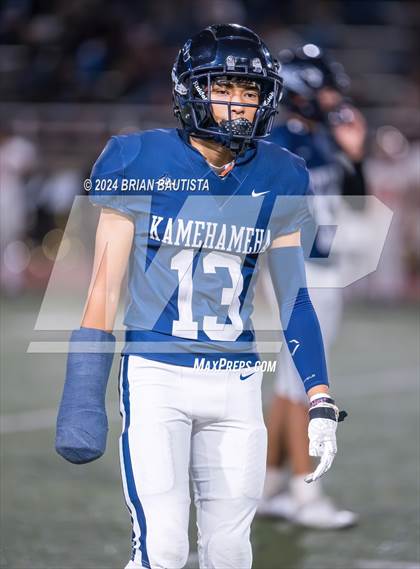 Thumbnail 3 in Kamehameha Maui vs. Roosevelt (HHSAA D2 Semifinal) photogallery.