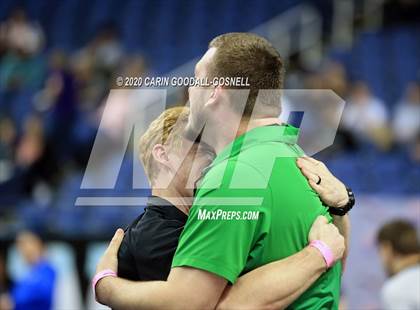 Thumbnail 2 in NCHSAA Wrestling Championship (Finals 220 lb) photogallery.