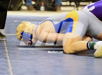 Thumbnail 1 in NCHSAA Wrestling Championship (Finals 220 lb) photogallery.