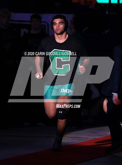 Thumbnail 1 in NCHSAA Wrestling Championship (Finals 220 lb) photogallery.