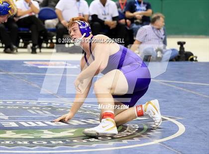 Thumbnail 1 in NCHSAA Wrestling Championship (Finals 220 lb) photogallery.