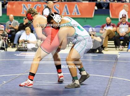 Thumbnail 2 in NCHSAA Wrestling Championship (Finals 220 lb) photogallery.