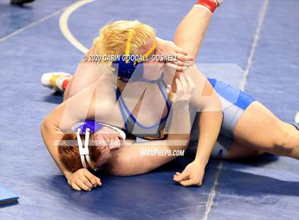 Thumbnail 1 in NCHSAA Wrestling Championship (Finals 220 lb) photogallery.