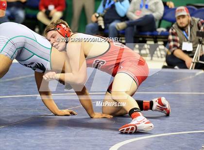 Thumbnail 3 in NCHSAA Wrestling Championship (Finals 220 lb) photogallery.